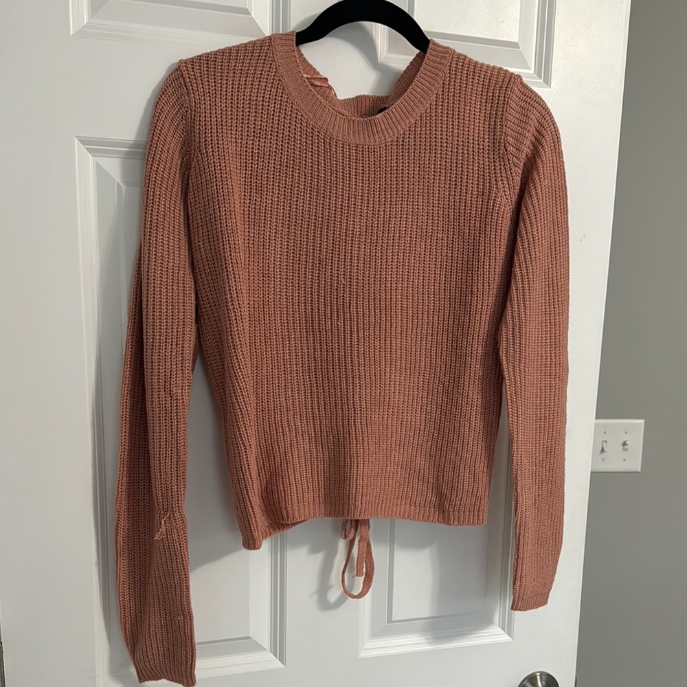 Pink Knit Sweater